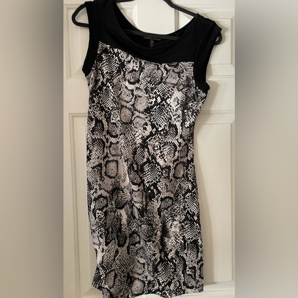 BCBG Mini Snakeskin Print Dress - Picture 1 of 2